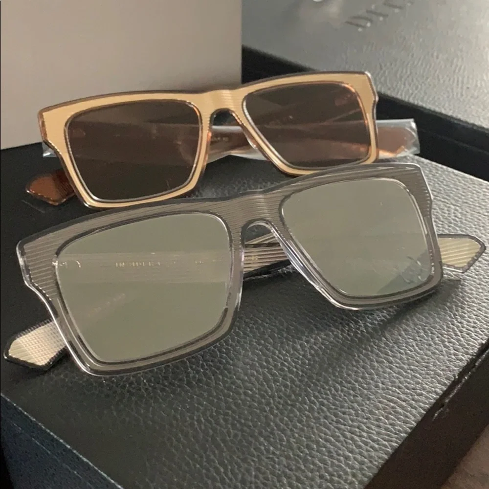 ⭐️ DITA Insider 2 Crystal Brown Sunglasses